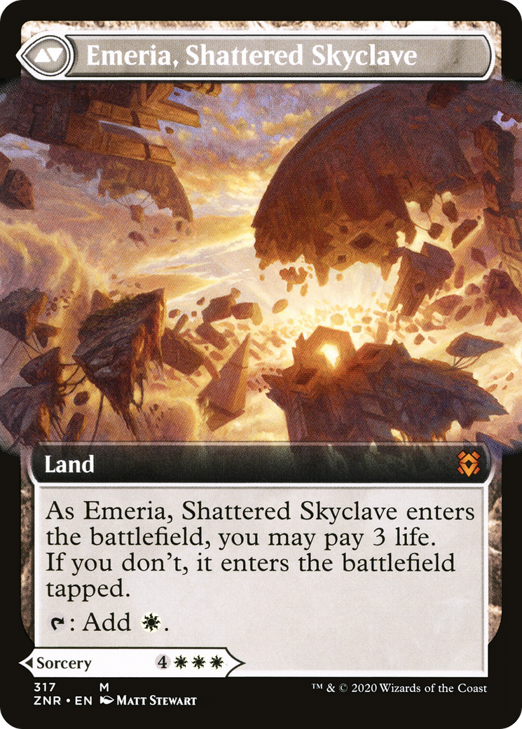 Emeria's Call (Extended Art) (ZNR-317) [Zendikar Rising]