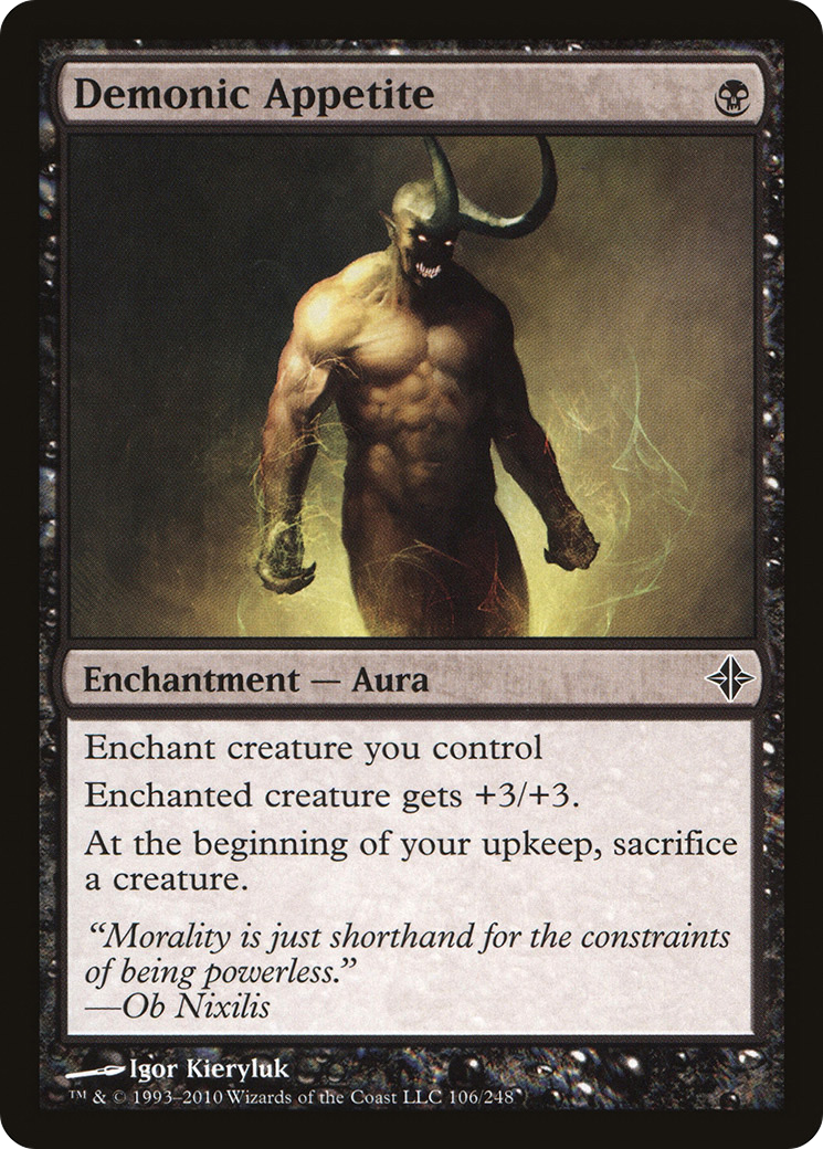 Demonic Appetite (ROE-106) [Rise of the Eldrazi]