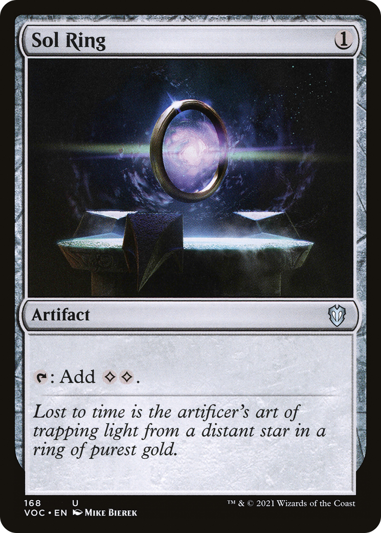 Sol Ring (VOC-168) [Crimson Vow Commander]