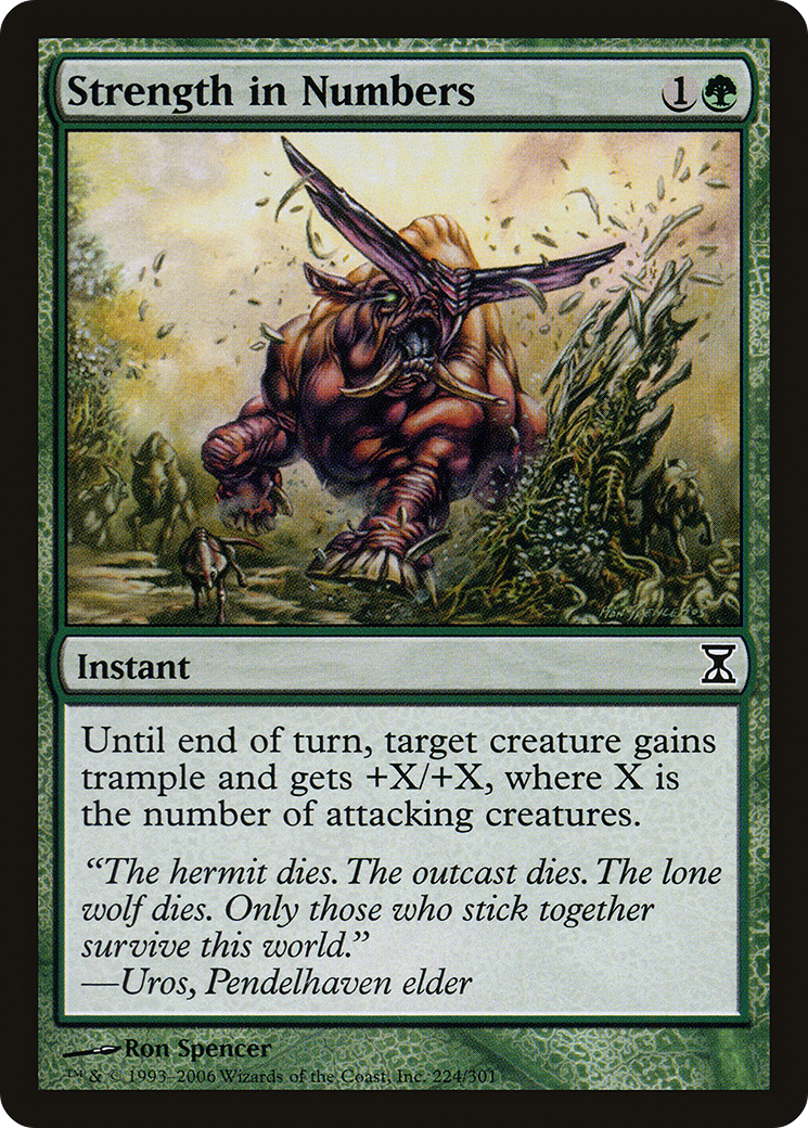 Strength in Numbers (TSP-224) [Time Spiral]