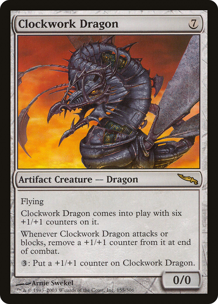 Clockwork Dragon (MRD-155) [Mirrodin]