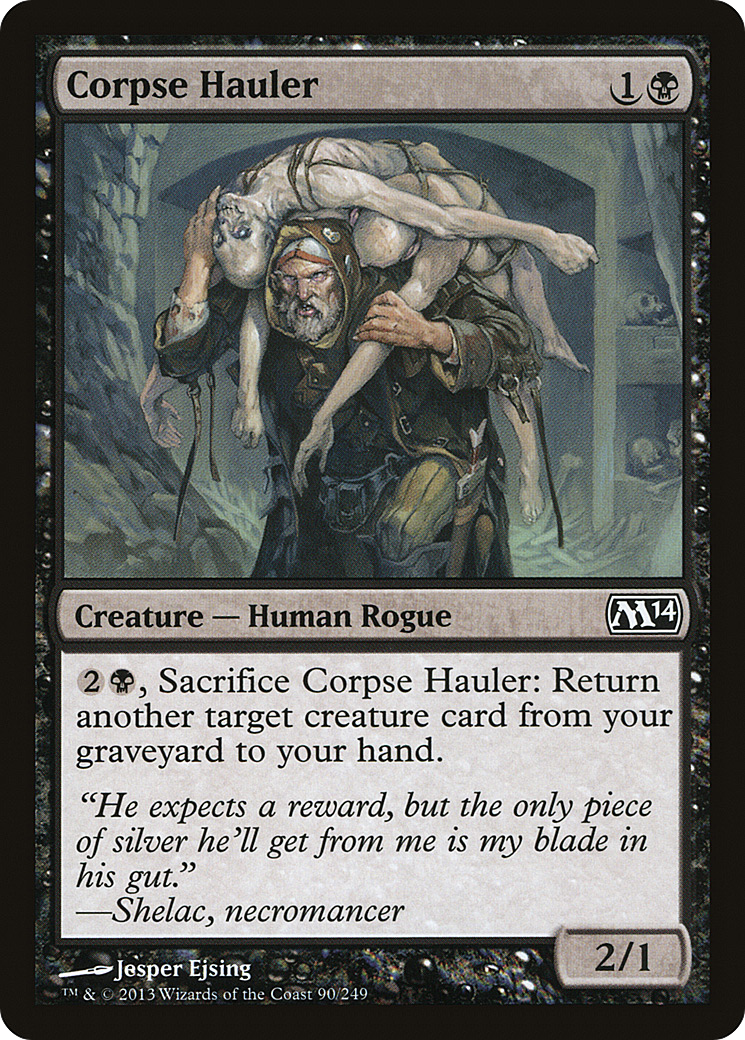 Corpse Hauler (M14-090) [Magic 2014] Foil