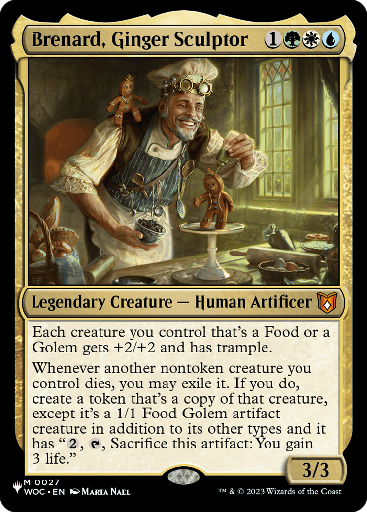 Brenard, Ginger Sculptor (LIST-WOC-27) [The List]