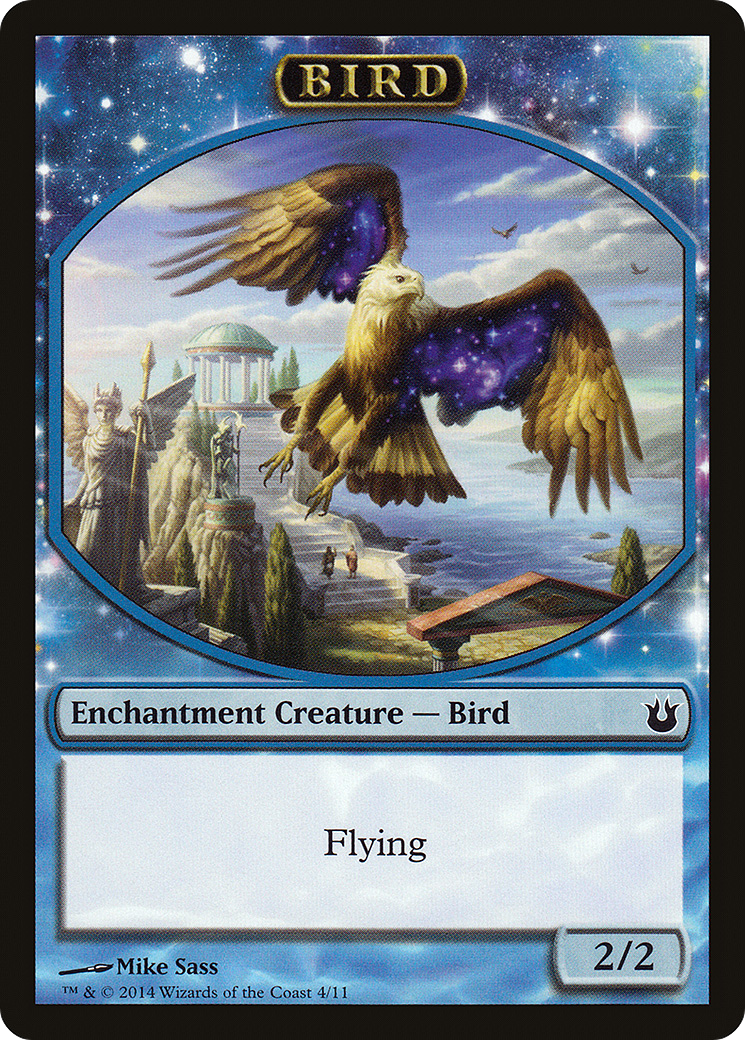 Bird Token (BNG-004) [Born of the Gods Tokens]