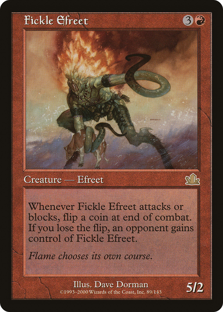Fickle Efreet (PCY-089) [Prophecy]