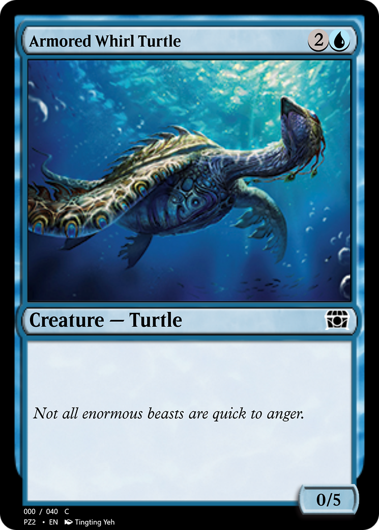 Armored Whirl Turtle (PZ2-70809) [Treasure Chest]