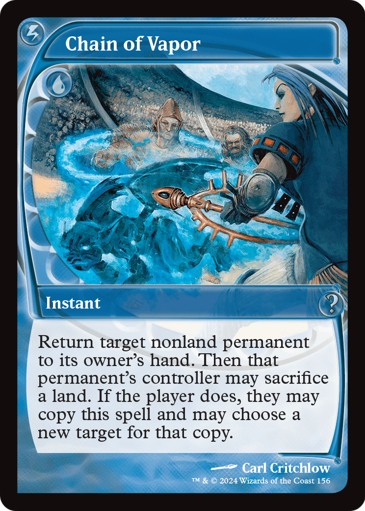Chain of Vapor (Future Sight) (MB2-156) [Mystery Booster 2]