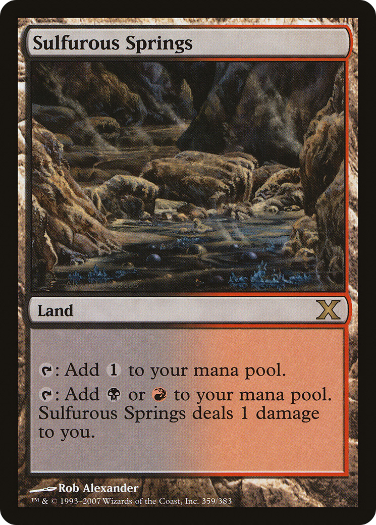 Sulfurous Springs (10E-359) [Tenth Edition] Foil