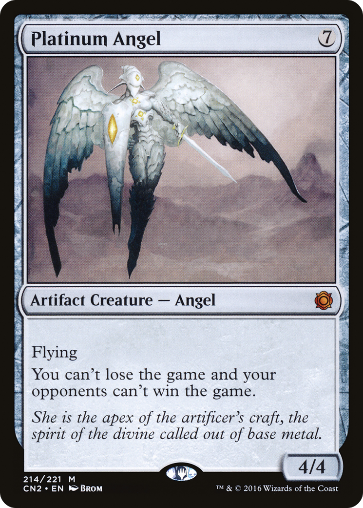 Platinum Angel (CN2-214) [Conspiracy: Take the Crown] Foil