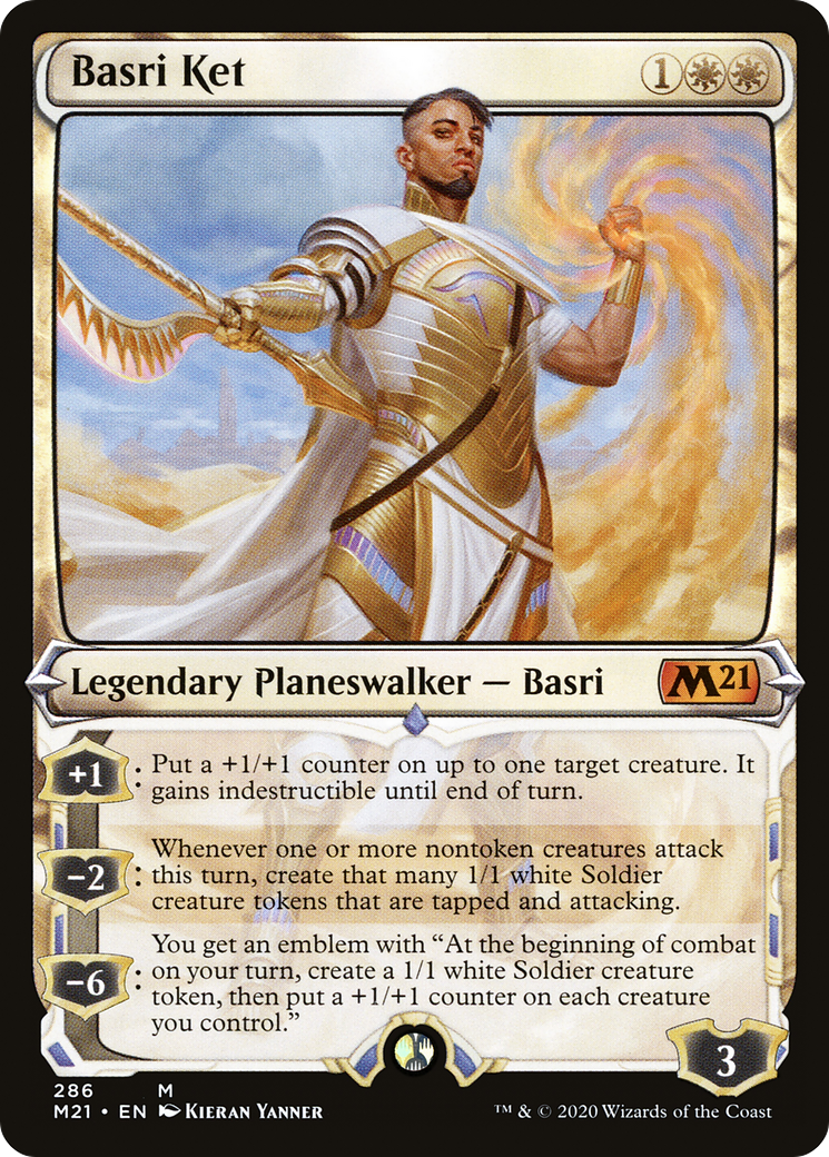 Basri Ket (Showcase) (M21-286) [Core Set 2021] Foil