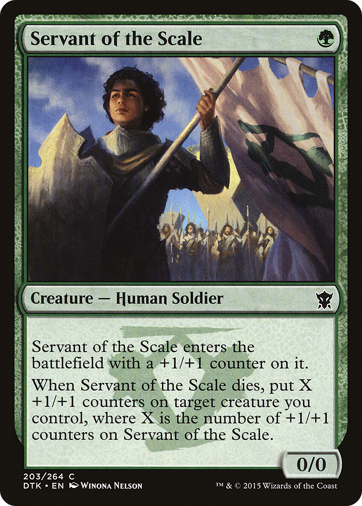 Servant of the Scale (DTK-203) [Dragons of Tarkir]