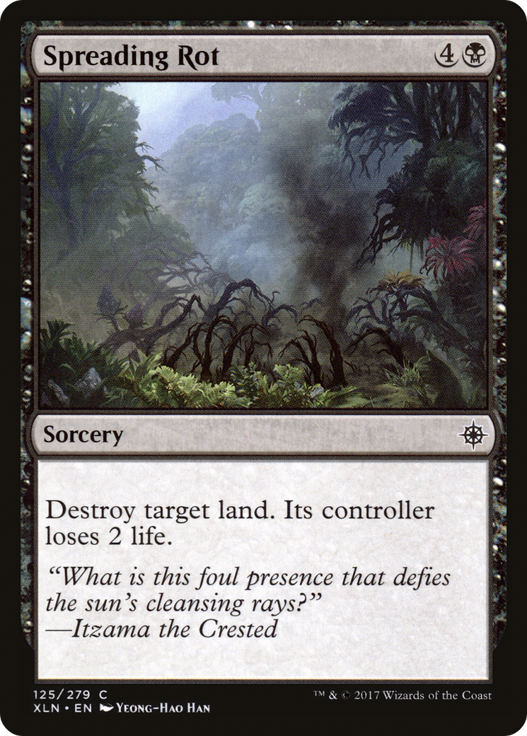 Spreading Rot (XLN-125) [Ixalan] Foil