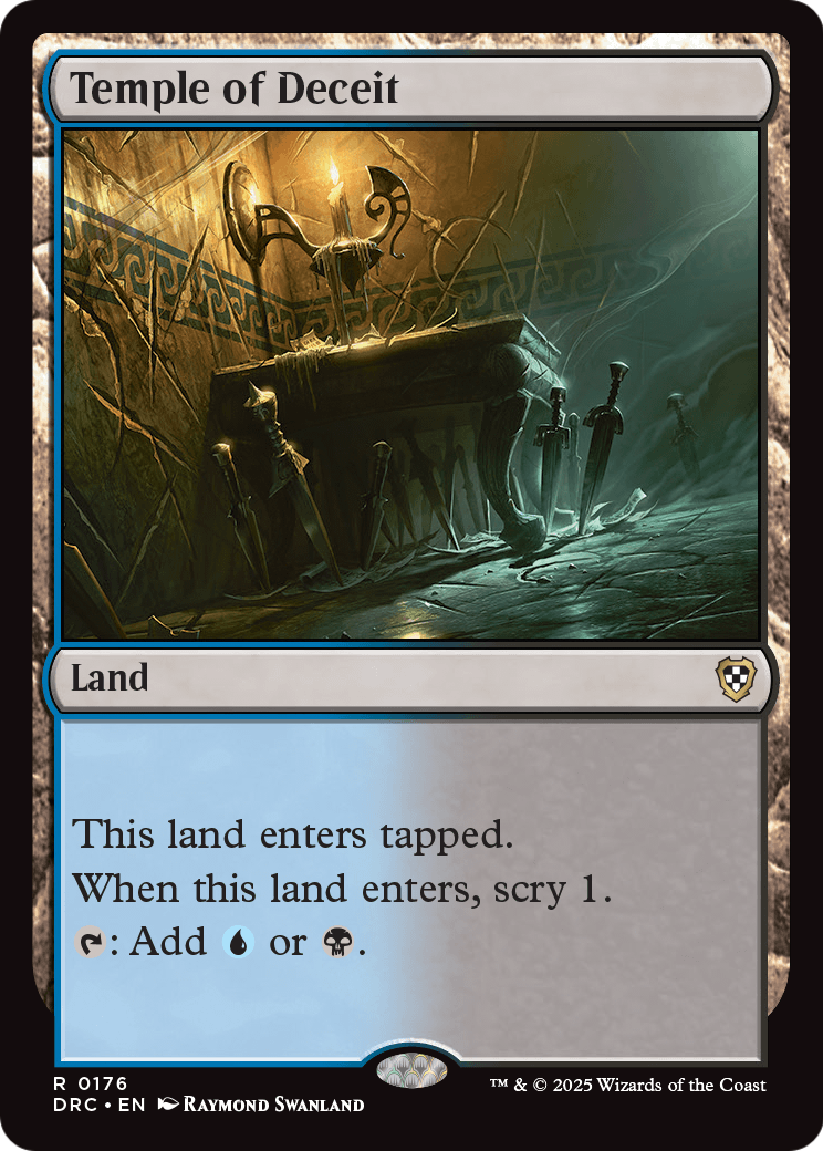 Temple of Deceit (DRC-176) [Commander: Aetherdrift]