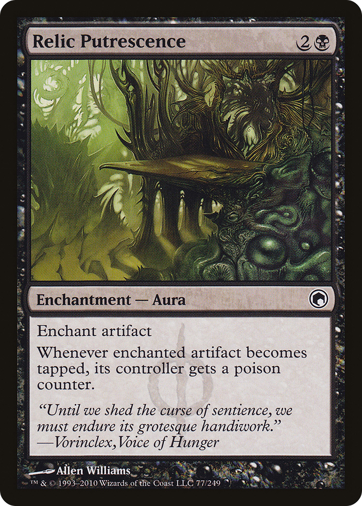Relic Putrescence (SOM-077) [Scars of Mirrodin]