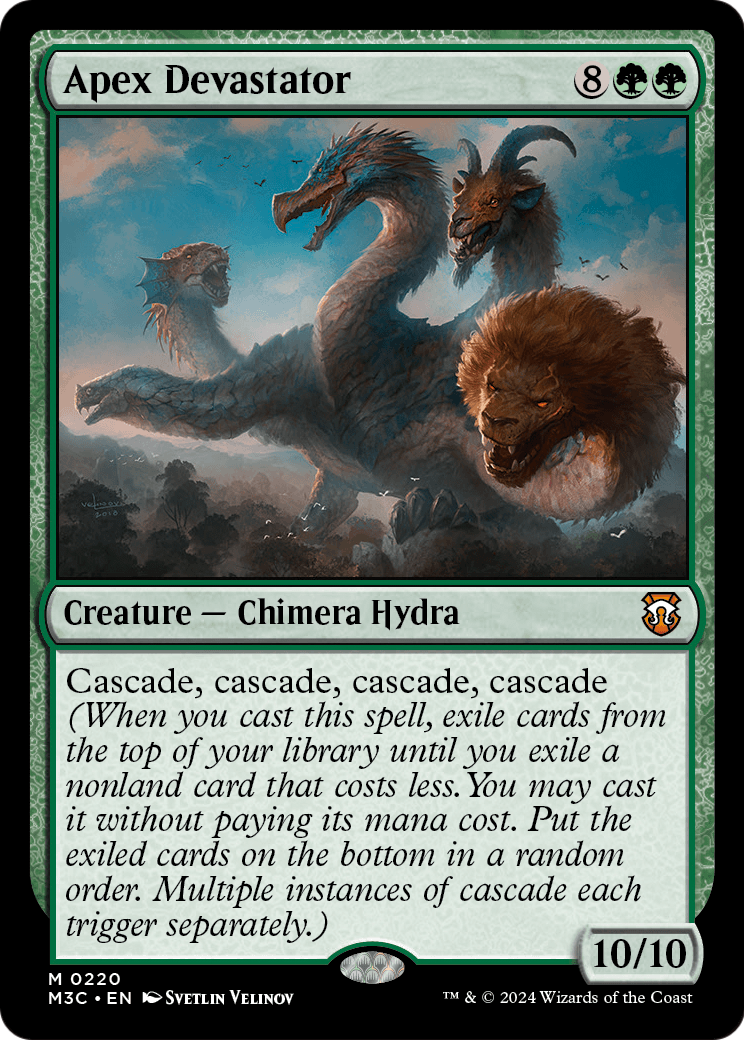 Apex Devastator (M3C-220) [Modern Horizons 3 Commander]