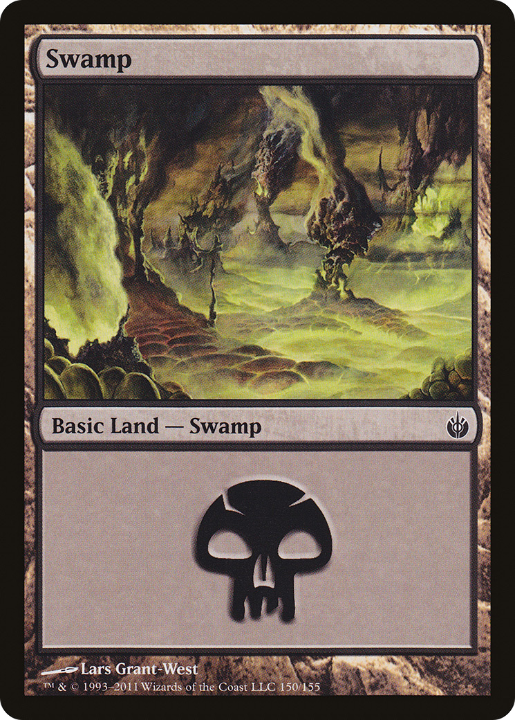 Swamp (MBS-150) [Mirrodin Besieged] Foil