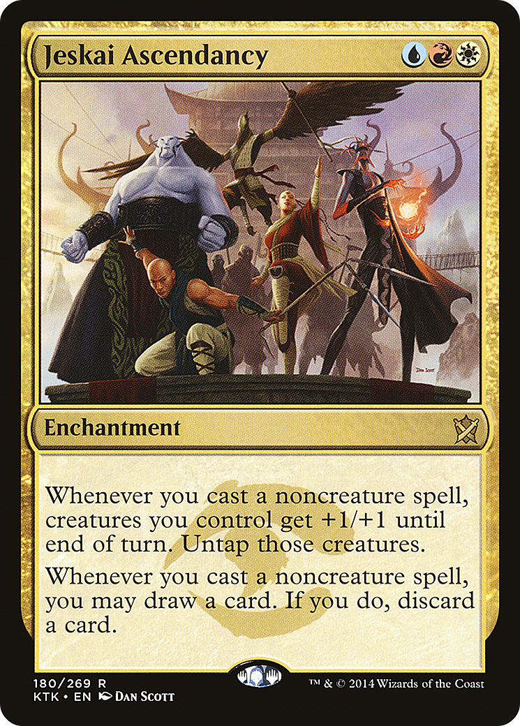 Jeskai Ascendancy (KTK-180) [Khans of Tarkir] Foil