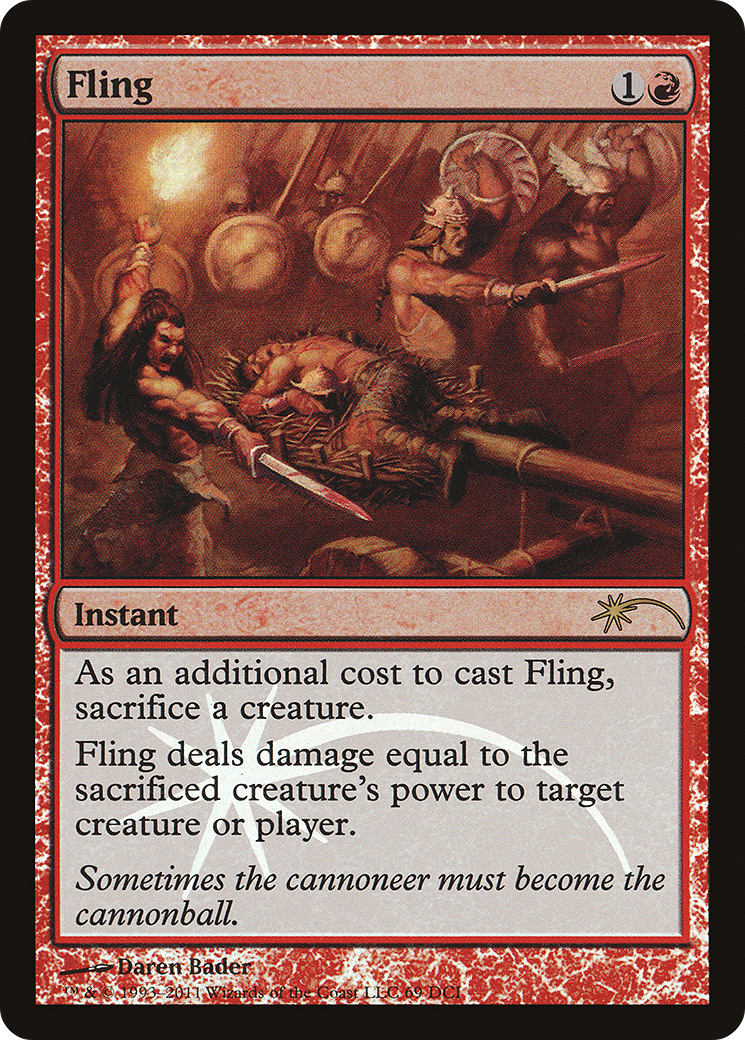 Fling (WPN-069) [DCI Promos] Foil