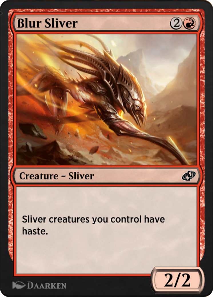 Blur Sliver (J21-422) [Jumpstart: Historic Horizons]