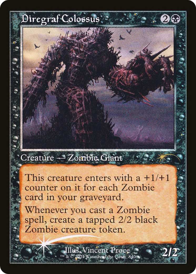 Diregraf Colossus (SLD-840) [Secret Lair Drop] Foil