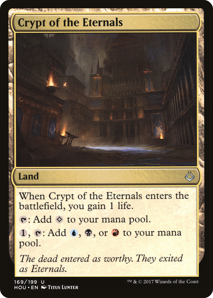 Crypt of the Eternals (HOU-169) [Hour of Devastation] Foil