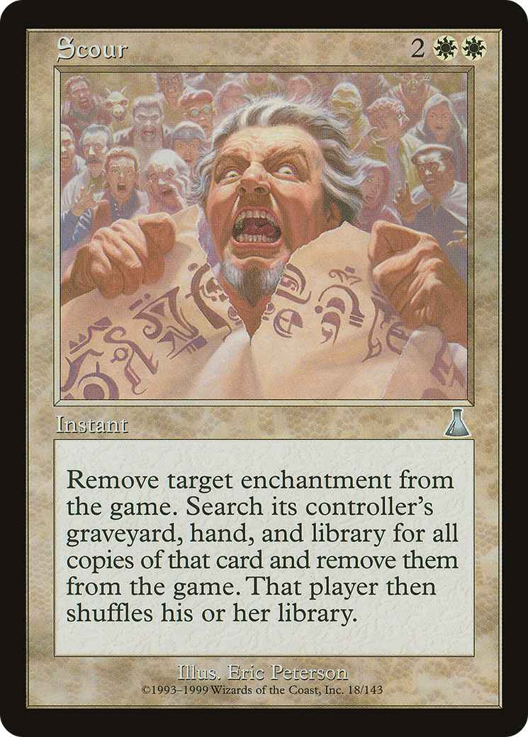 Scour (UDS-018) [Urza's Destiny] Foil
