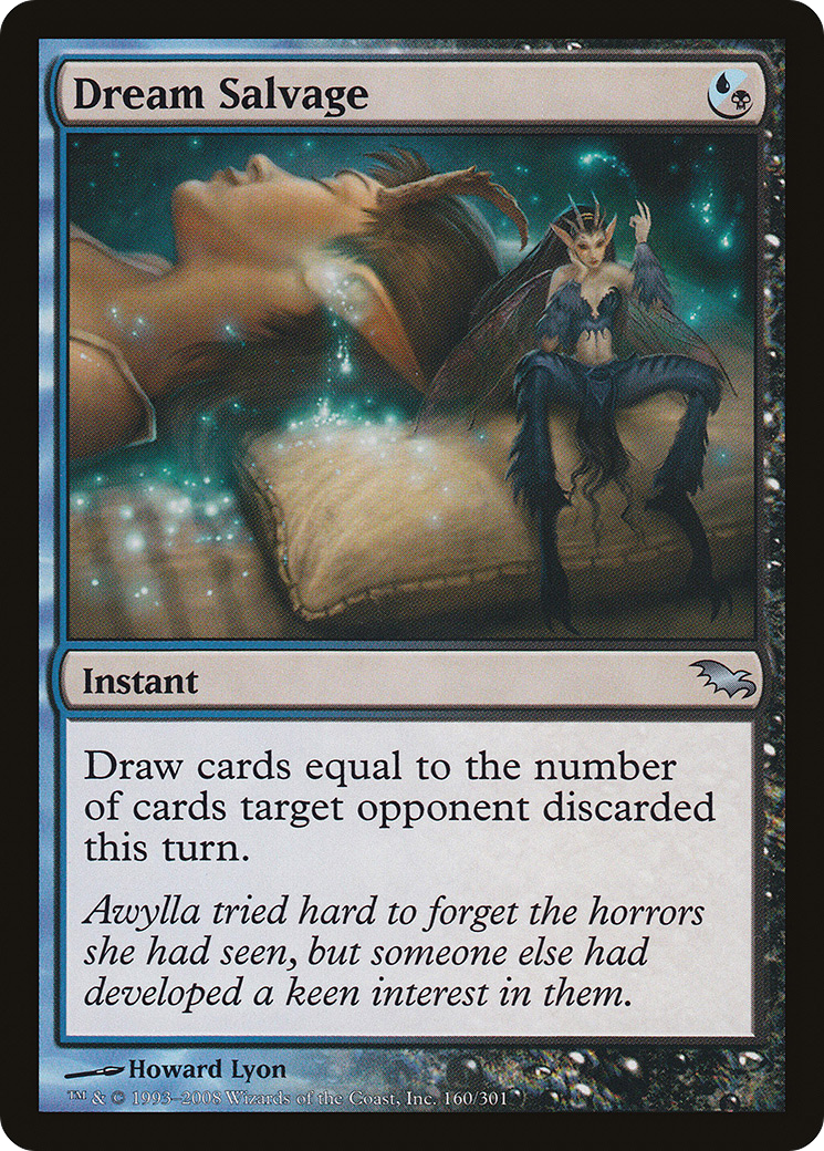 Dream Salvage (SHM-160) [Shadowmoor] Foil