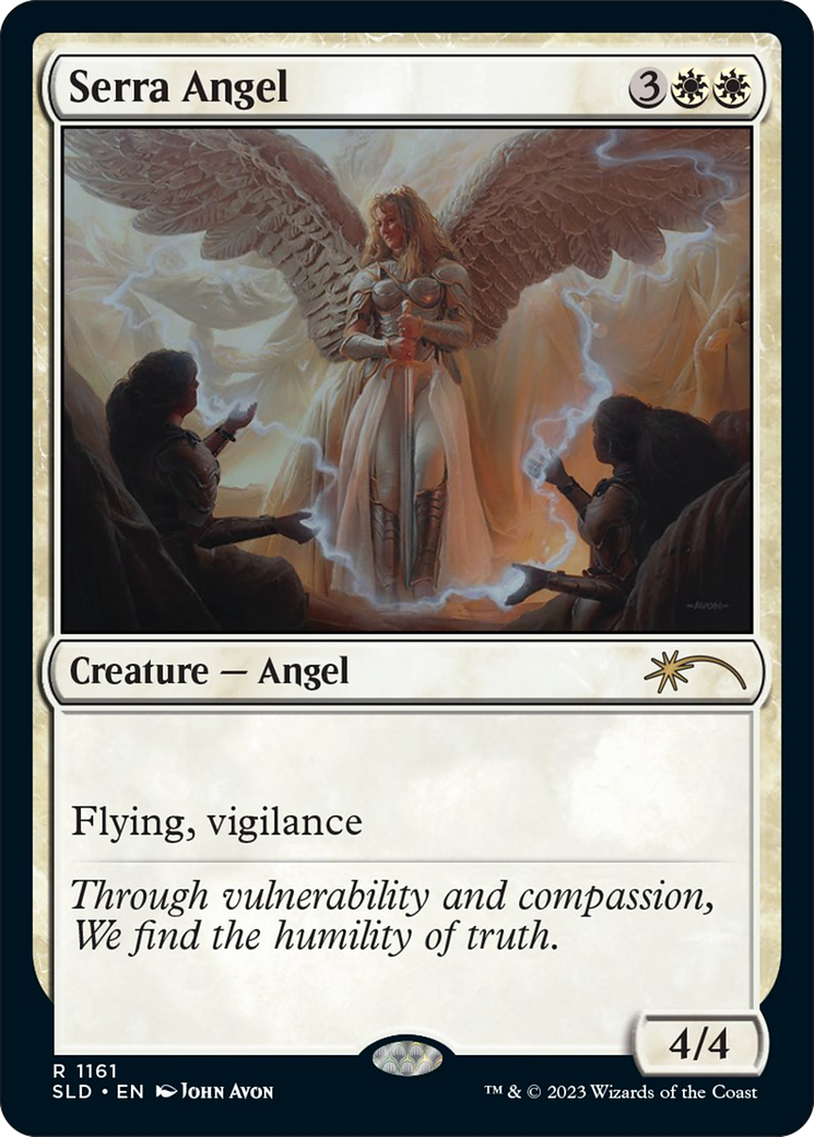 Serra Angel (SLD-1161) [Secret Lair Drop] Foil