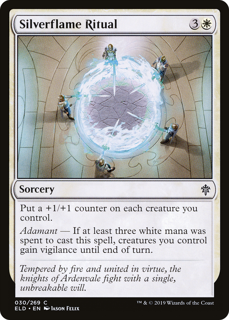 Silverflame Ritual (ELD-030) [Throne of Eldraine]