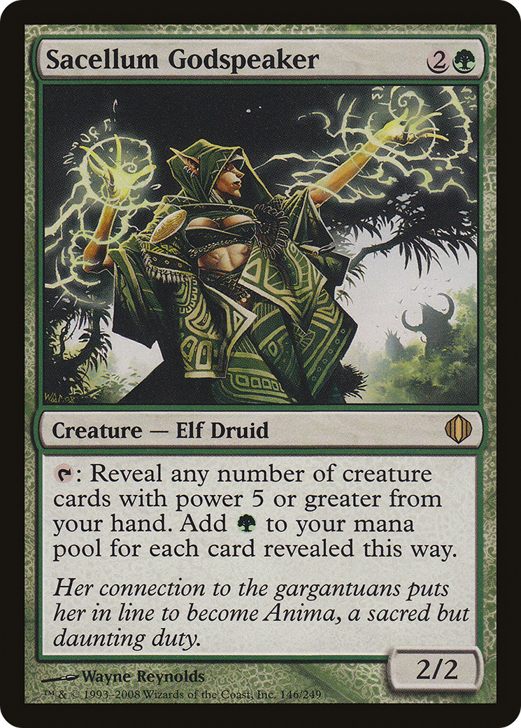 Sacellum Godspeaker (ALA-146) [Shards of Alara] Foil