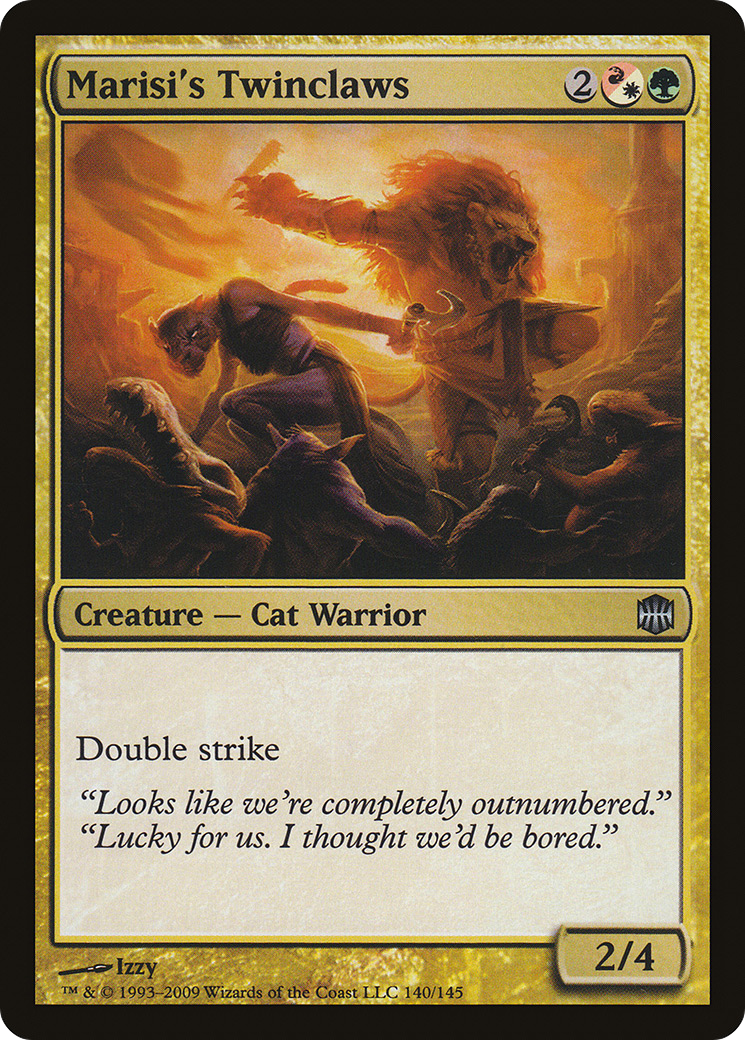 Marisi's Twinclaws (ARB-140) [Alara Reborn]