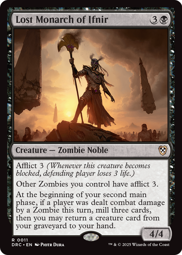 Lost Monarch of Ifnir (DRC-011) [Commander: Aetherdrift]