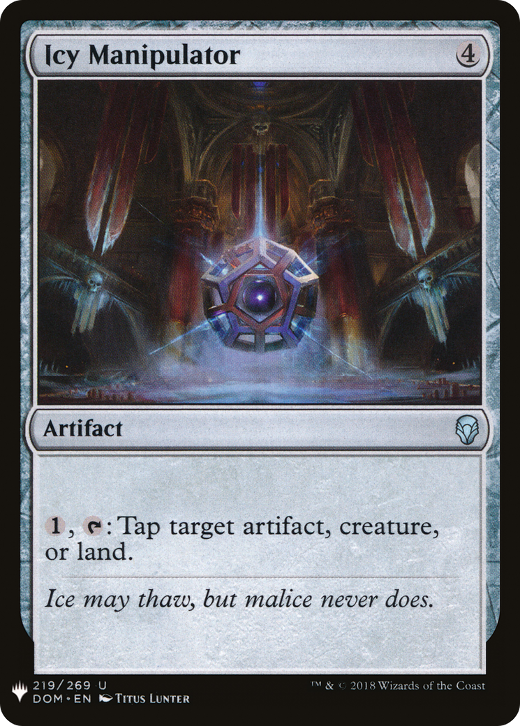 Icy Manipulator (LIST-DOM-219) [The List]