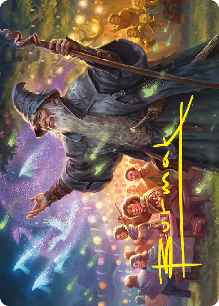 Gandalf, Friend of the Shire // Gandalf, Friend of the Shire (ALTR-005) (Borderless) [Tales of Middle-earth Art Series]