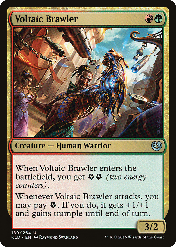 Voltaic Brawler (KLD-189) [Kaladesh] Foil