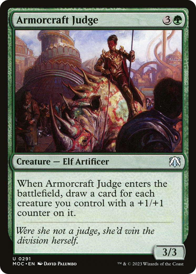 Armorcraft Judge (MOC-291) [March of the Machine Commander]