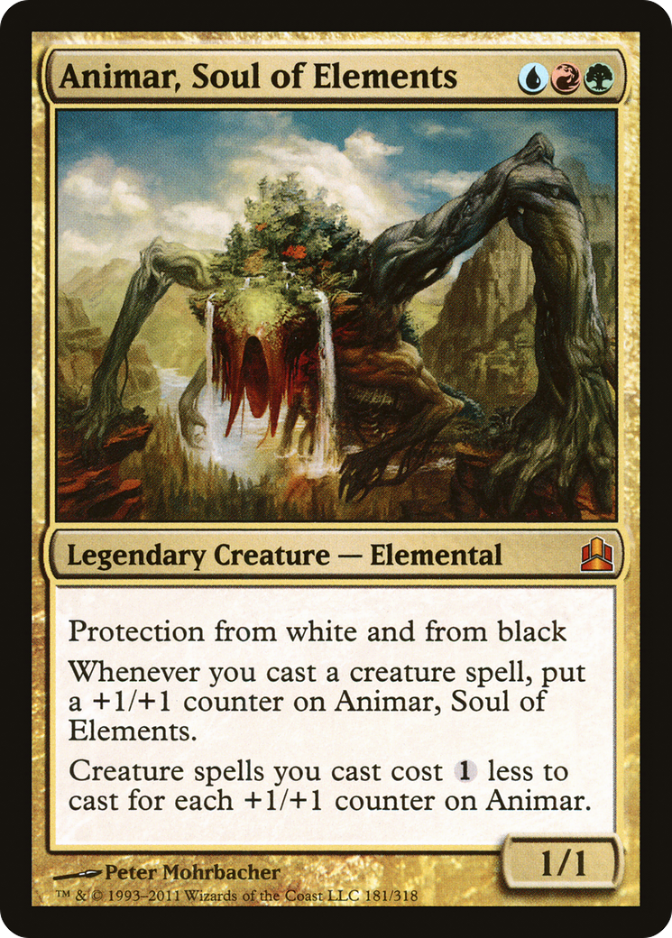 Animar, Soul of Elements (CMD-181) [Commander 2011]