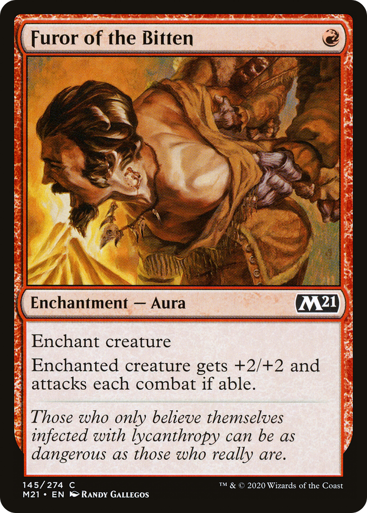 Furor of the Bitten (M21-145) [Core Set 2021]