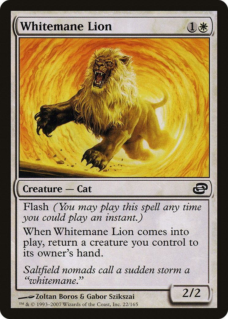 Whitemane Lion (PLC-022) [Planar Chaos]