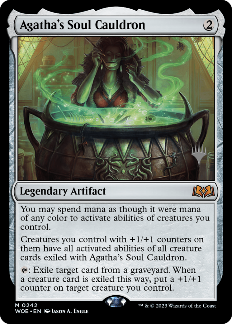 Agatha's Soul Cauldron (PPWOE-242) [Promo Pack: Wilds of Eldraine Promos]