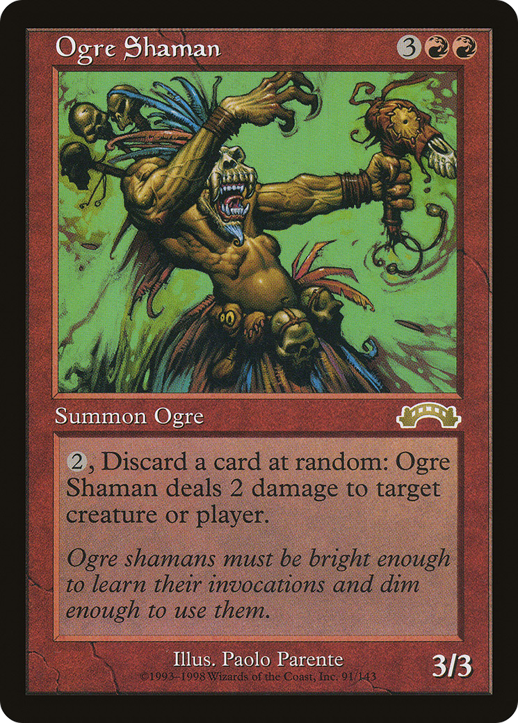 Ogre Shaman (EXO-091) [Exodus]