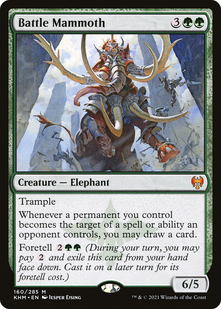 Battle Mammoth (KHM-160) [Kaldheim]
