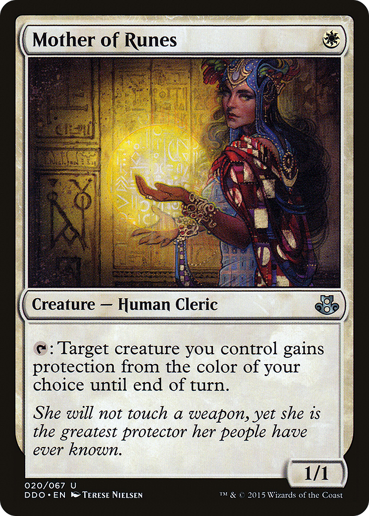 Mother of Runes (DDO-020) [Duel Decks: Elspeth vs. Kiora]