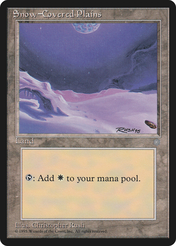 Snow-Covered Plains (ICE-350) [Ice Age]