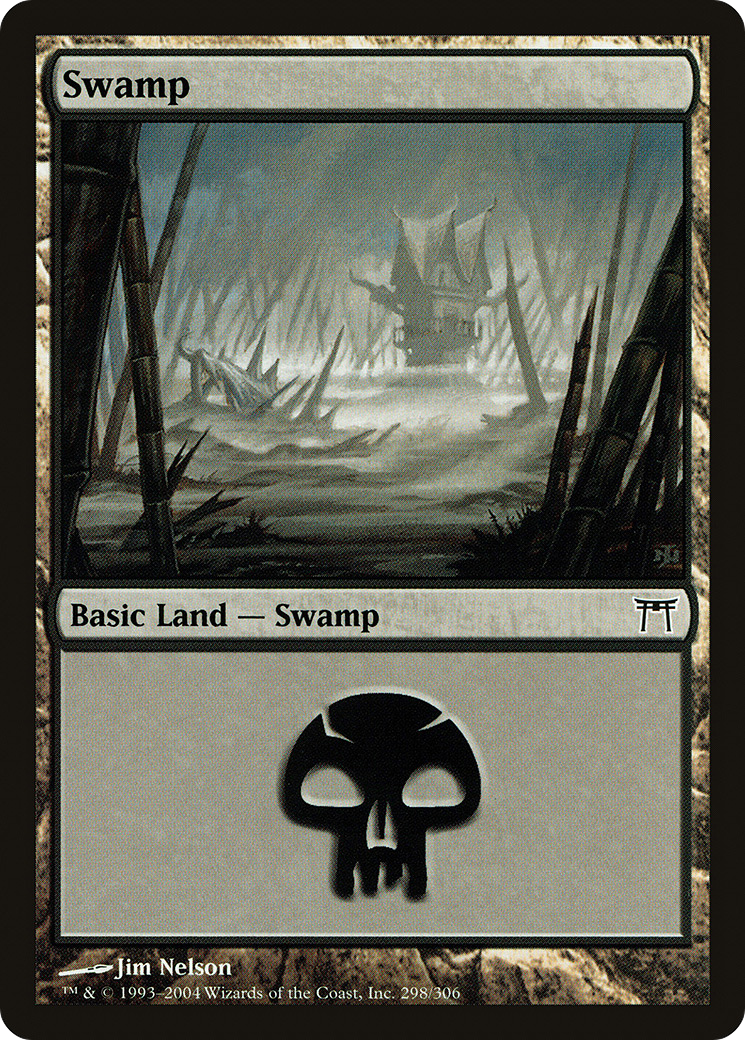 Swamp (CHK-298) [Champions of Kamigawa]