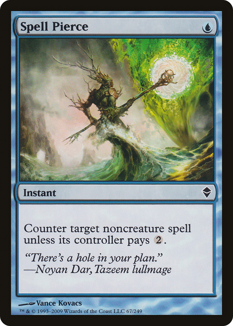Spell Pierce (ZEN-067) [Zendikar] Foil