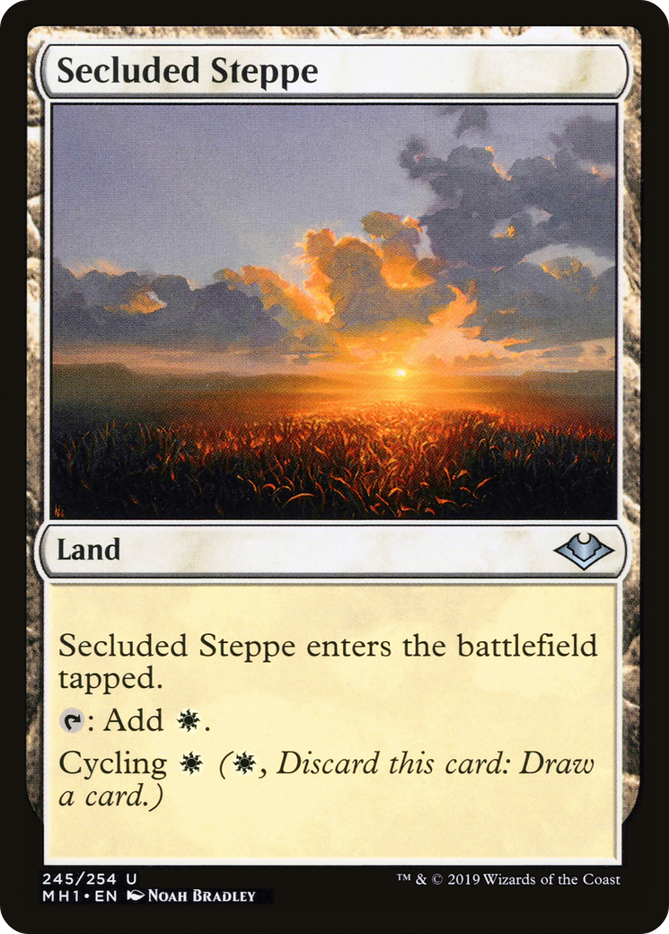 Secluded Steppe (MH1-245) [Modern Horizons] Foil