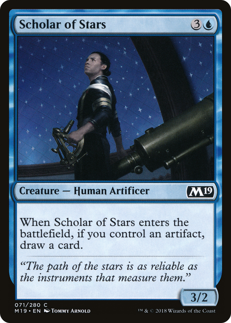 Scholar of Stars (M19-071) [Core Set 2019]