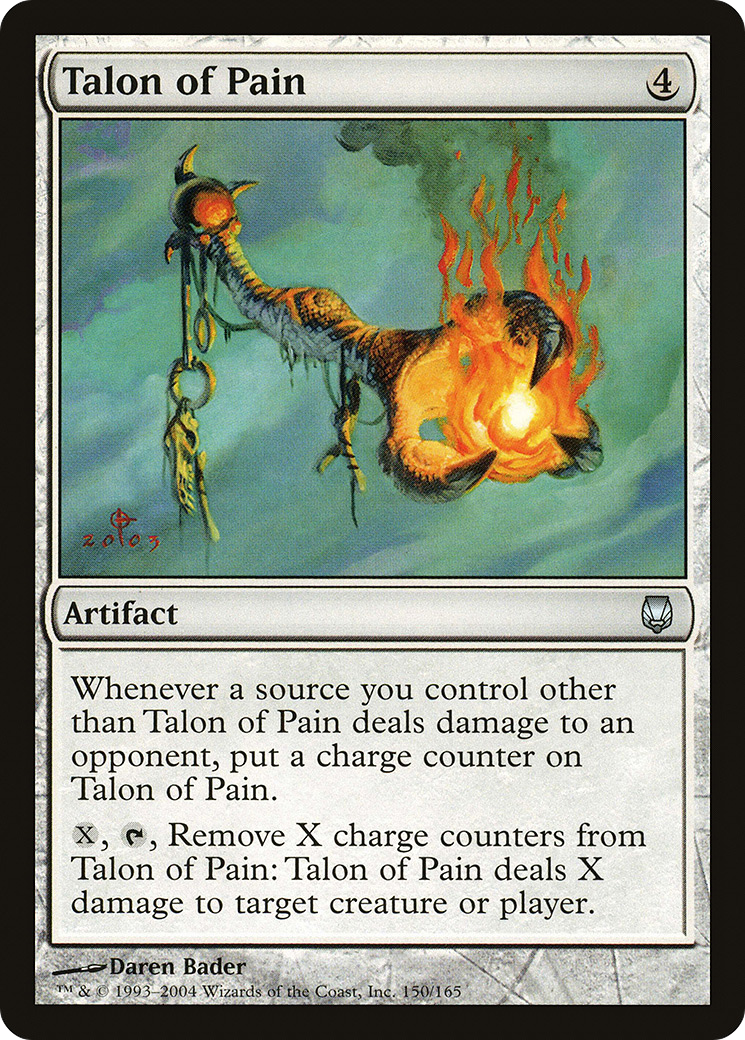Talon of Pain (DST-150) [Darksteel] Foil