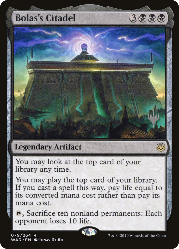 Bolas's Citadel (PPTHB-079) [Promo Pack: War of the Spark Promos]